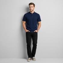 Selfdesign Dark Blue T-shirt : Regular