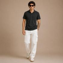 Plain Black T-shirt : Regular