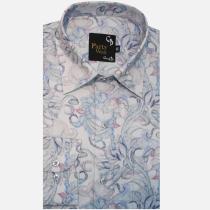 Print Gray Shirt : 