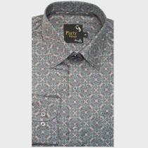 Print Mauve Shirt : Party