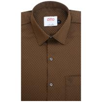 Combination Brown Shirt : Ditto