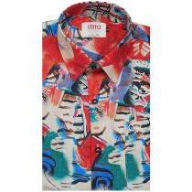 Print Rust Shirt : 