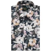 Print Black Shirt : Party
