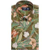 Print Green Shirt : Ditto