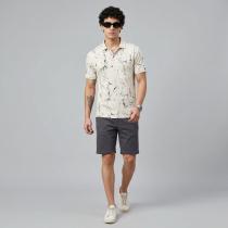Print Cream T-shirt : Regular