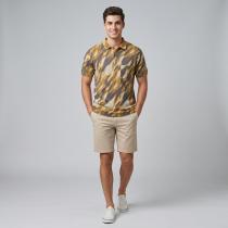 Print Mustard T-shirt : Regular