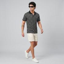 Print Black T-shirt : Regular