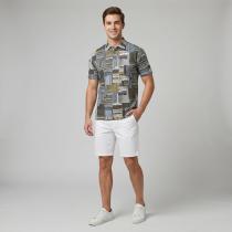 Print Gray T-shirt : Regular