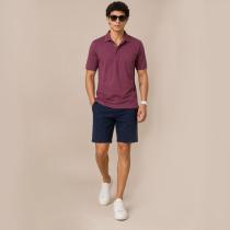 Print Burgandy T-shirt : Regular