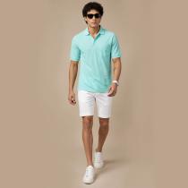 Print Light Green T-shirt : Regular