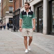 Combination Green T-shirt : Regular