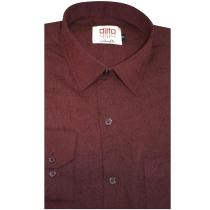 Self Design Brown Shirt : Ditto