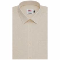 Self Design Cream Shirt : Ditto