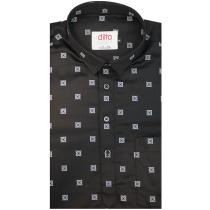 Print Black Shirt : Ditto
