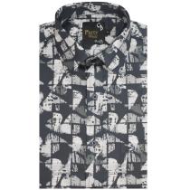 Print Black Shirt : Party