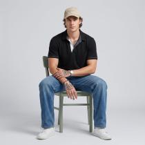Plain Black T-shirt : Regular