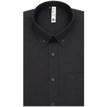 Plain Black Shirt : Slim