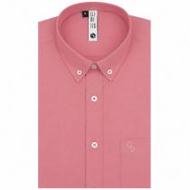 Plain Peach Shirt : Slim