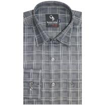 Checks Black Shirt : Business