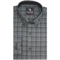 Checks Green Shirt : Business