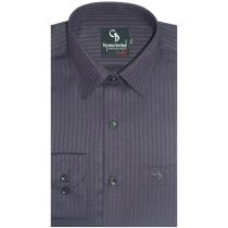 Self Design Purple Shirt : Business