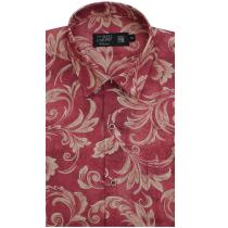 Print Rust Shirt : Party