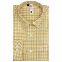Checks Lemon Shirt : Slim