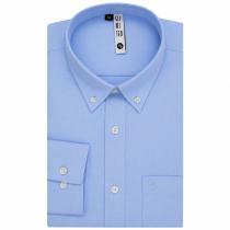 Plain Blue Shirt : Slim