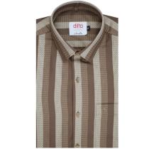 Checks Rust Shirt : Ditto