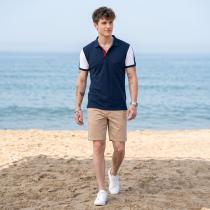 Combination Navy Blue T-shirt : Regular