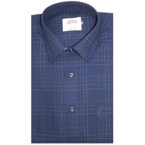 Checks Navy Blue Shirt : Ditto
