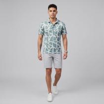 Print Green T-shirt : Regular