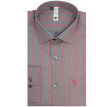 Stripes Gray Shirt : Slim
