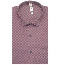 Checks Maroon Shirt : Slim