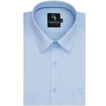 Plain Blue Shirt : Business