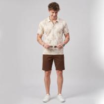 Print Brown T-shirt : Regular