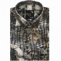 Print Gray Shirt : Party