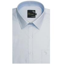 Plain Light Blue Shirt : Business