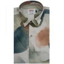 Print Gray Shirt : Ditto