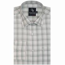 Checks Green Shirt : Business