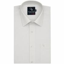 Self Design White Shirt : Business