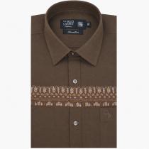 Combination Brown Shirt : Ditto