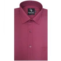 Plain Maroon Shirt : Business
