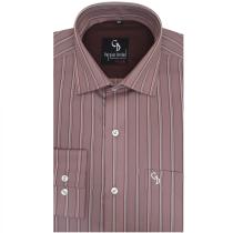 Stripes Brown Shirt : Business