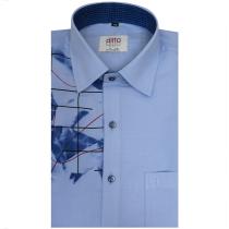 Handpainted Blue Shirt : Ditto