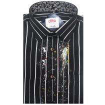 Handpainted Black Shirt : Ditto