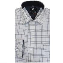 Checks White Shirt : Business