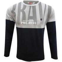 Print Gray T-shirt : Itutu (Slim Fit)