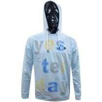 Print Light Blue T-shirt : Itutu (Slim Fit)