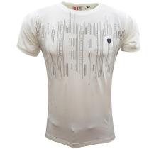 Print Cream T-shirt : Itutu (Slim Fit)